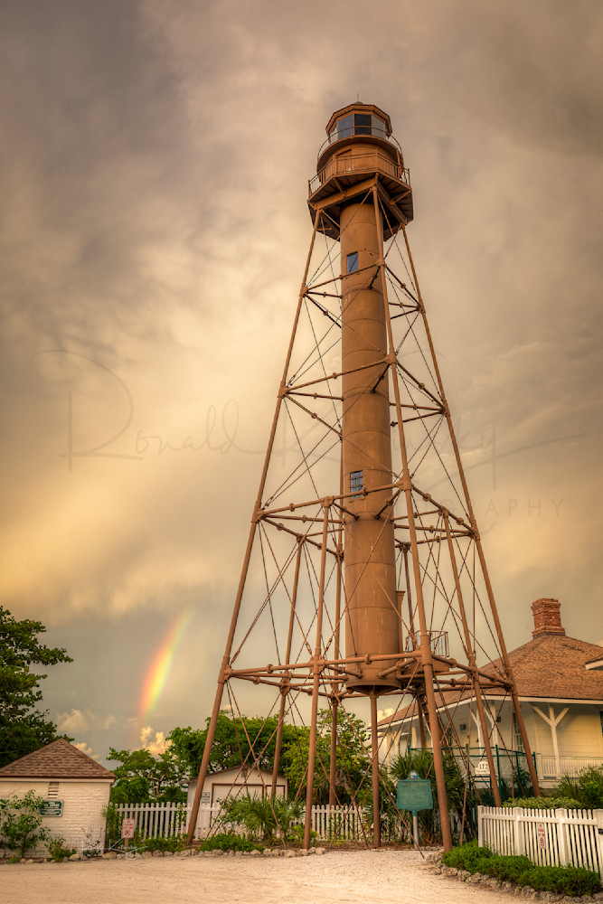 Rainbow at the Lighthouse Photographic Art