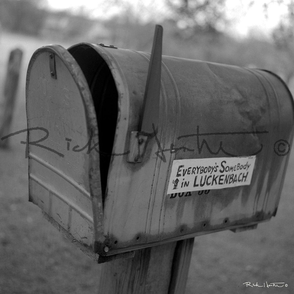 Luckenbach Mail Photography Art | Rick Hunter Photo/Hunter Services 