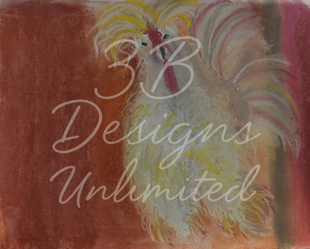 Rooster Royale | Vibrant Farmhouse Rooster Painting