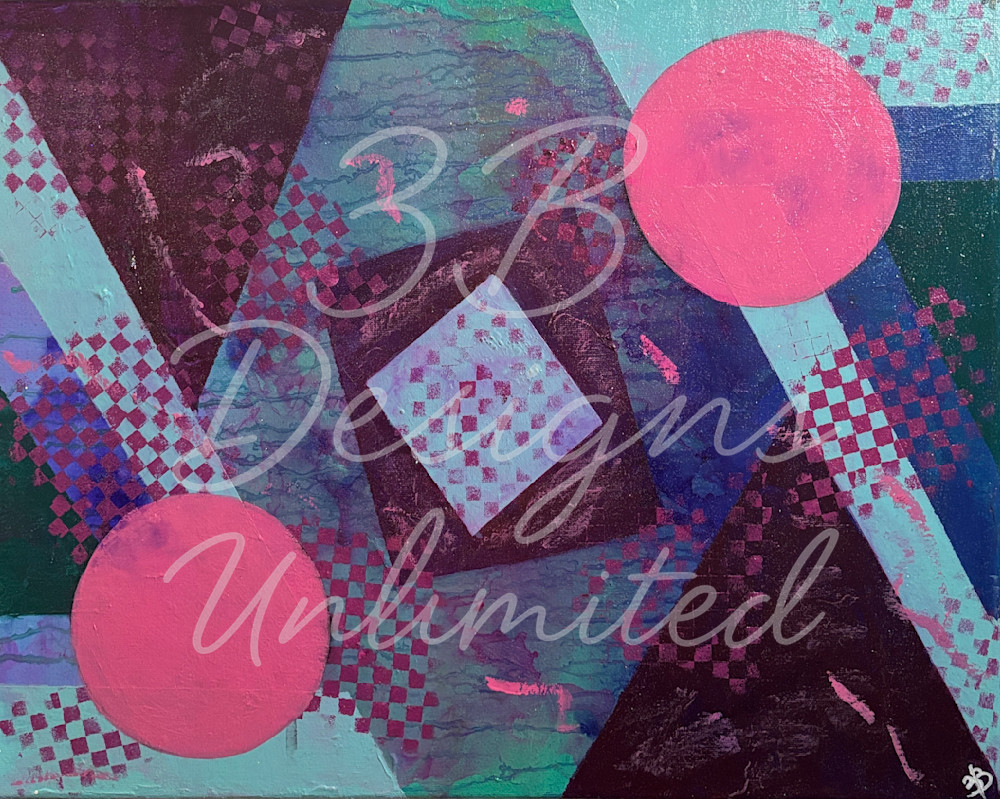 Cosmic Syntax – Fine Art Print | Abstract Geometric Art, Modern Patterned Wall Art