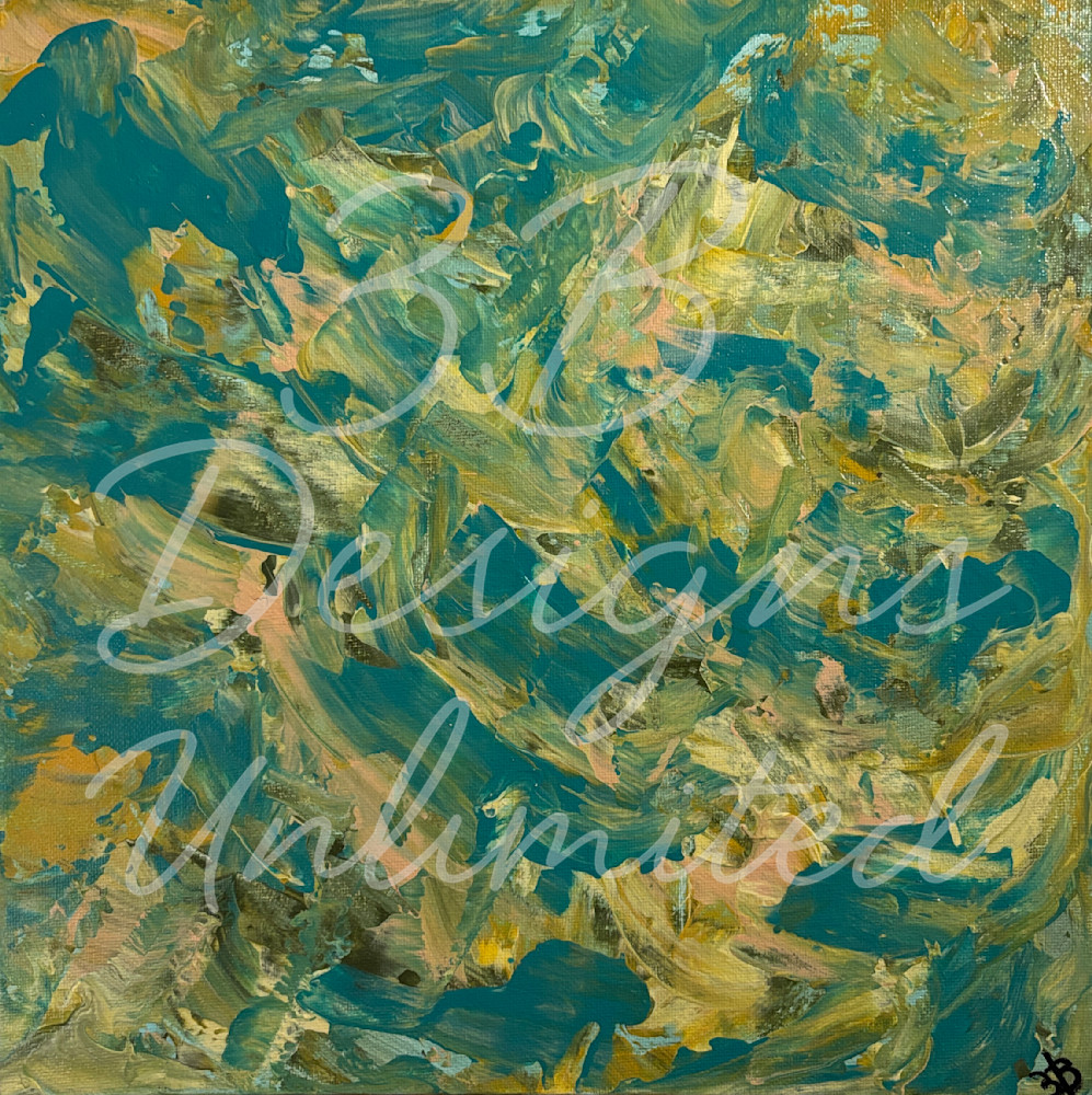 Swirling Tide | Colorful Abstract Art Print