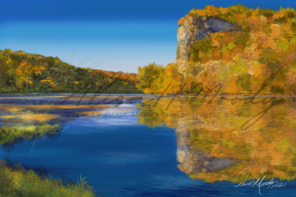 Castle Rock on New River