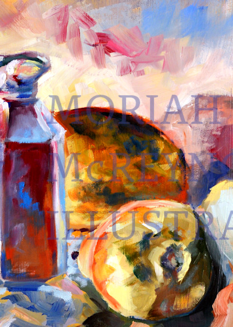 Impressionist Still Life Art | Moriah McReynolds Illustration