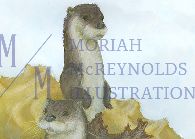 Otters Art | Moriah McReynolds Illustration