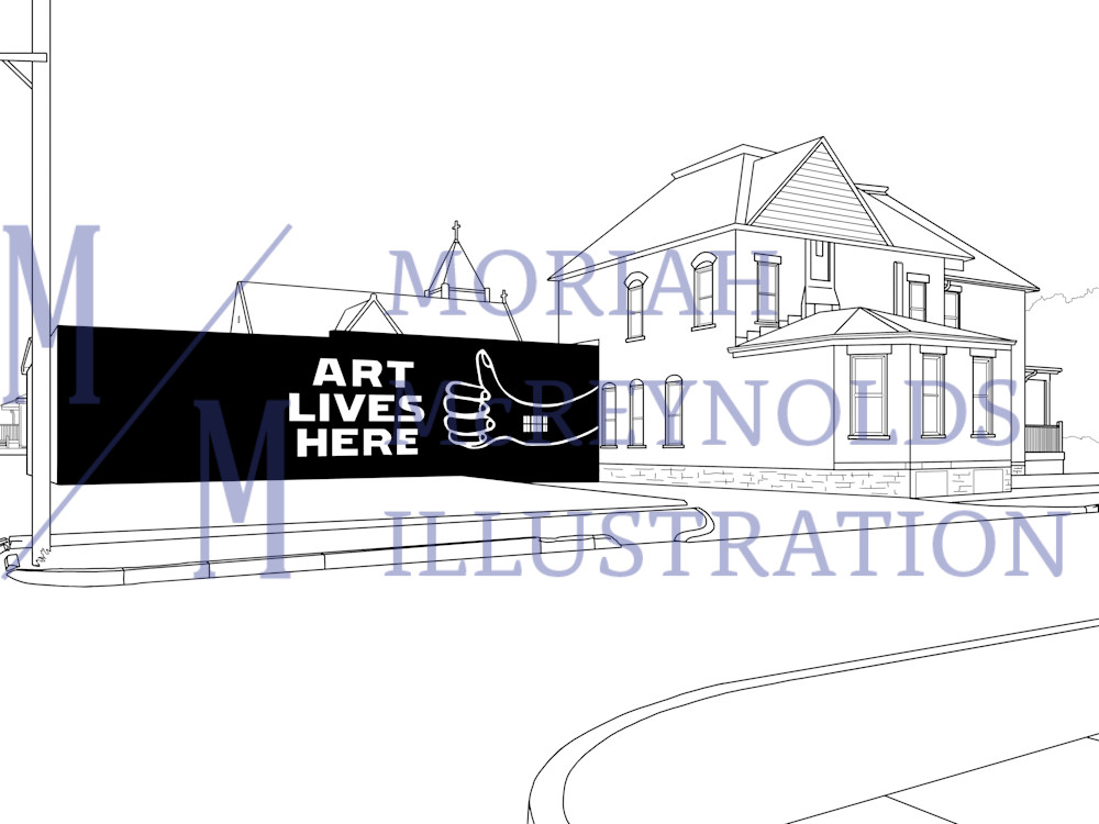 Art Lives Here Art | Moriah McReynolds Illustration