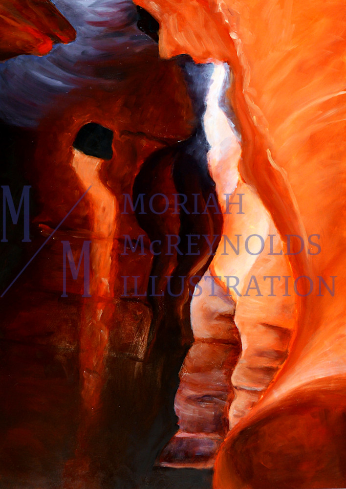 Antelope Canyon  Art | Moriah McReynolds Illustration