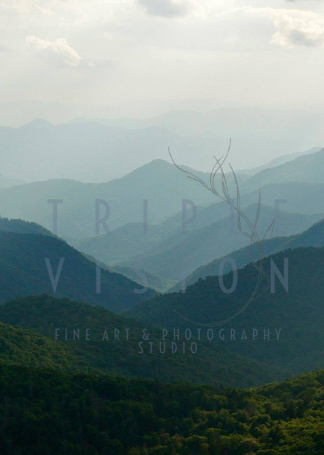 Blue Ridges On The Parkway Photography Art | Triple Vision Studio