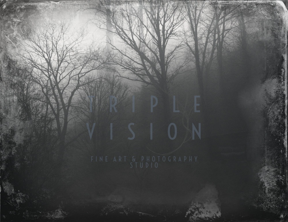 Deep Mountain Fog Daguerrotype Photography Art | Triple Vision Studio