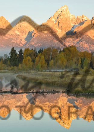 Tetons At Sunrise, Jackson Hole, Wy Photography Art | Mallory Winters Photography