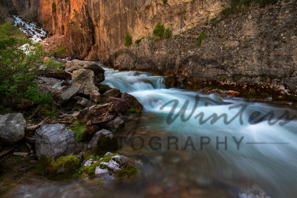 Intermittent Spring, Afton, Wy Photography Art | Mallory Winters Photography