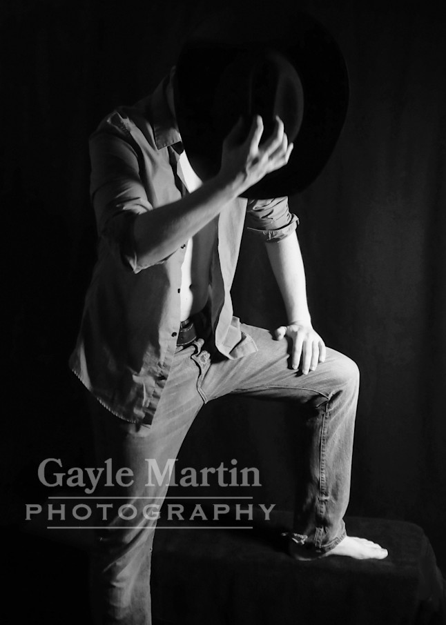 A Portrait Of A Modern Cowboy In Black And White Photography Art | gaylemartin