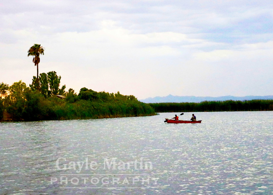 Two Men In A Rowboat Photography Art | gaylemartin