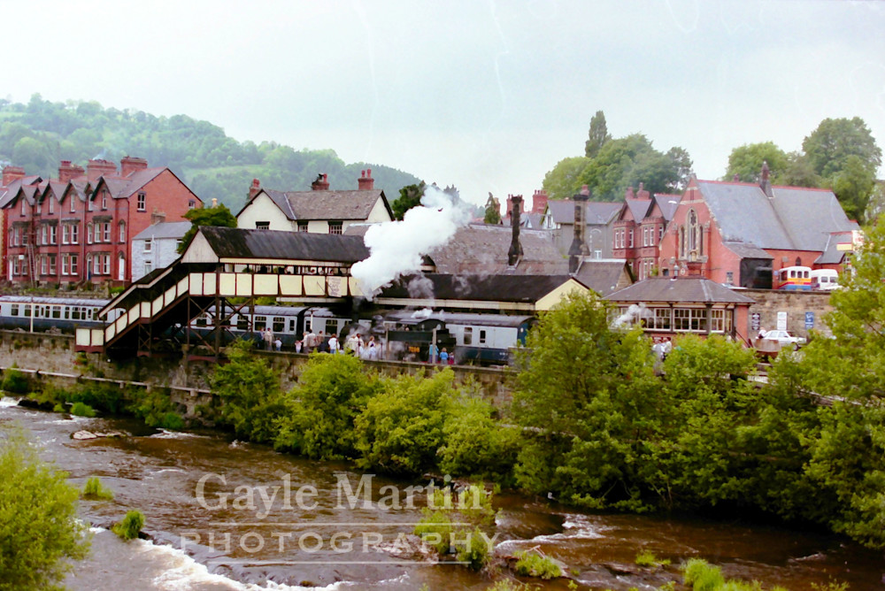 A Train Station In Wales Photography Art | gaylemartin