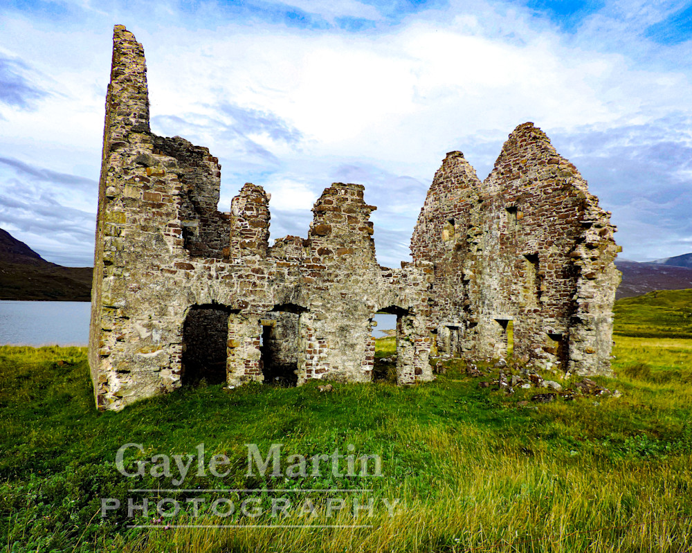 A Building Ruin In The Scottish Highlands Photography Art | gaylemartin