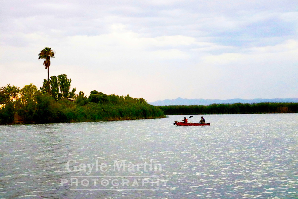 Two Men In A Rowboat Photography Art | gaylemartin