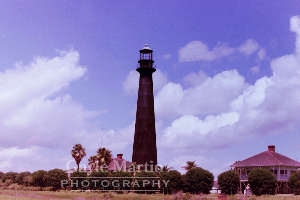 An Old L Ighthouse On Galveston Island Photography Art | gaylemartin
