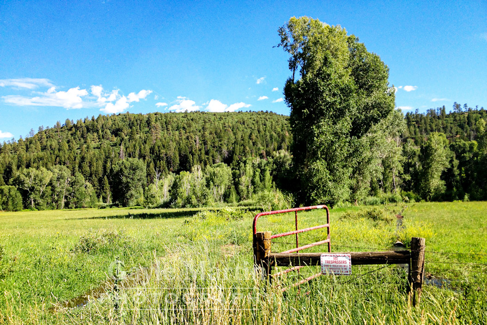 A Ranch Boundary Somewhere In Colorado Photography Art | gaylemartin