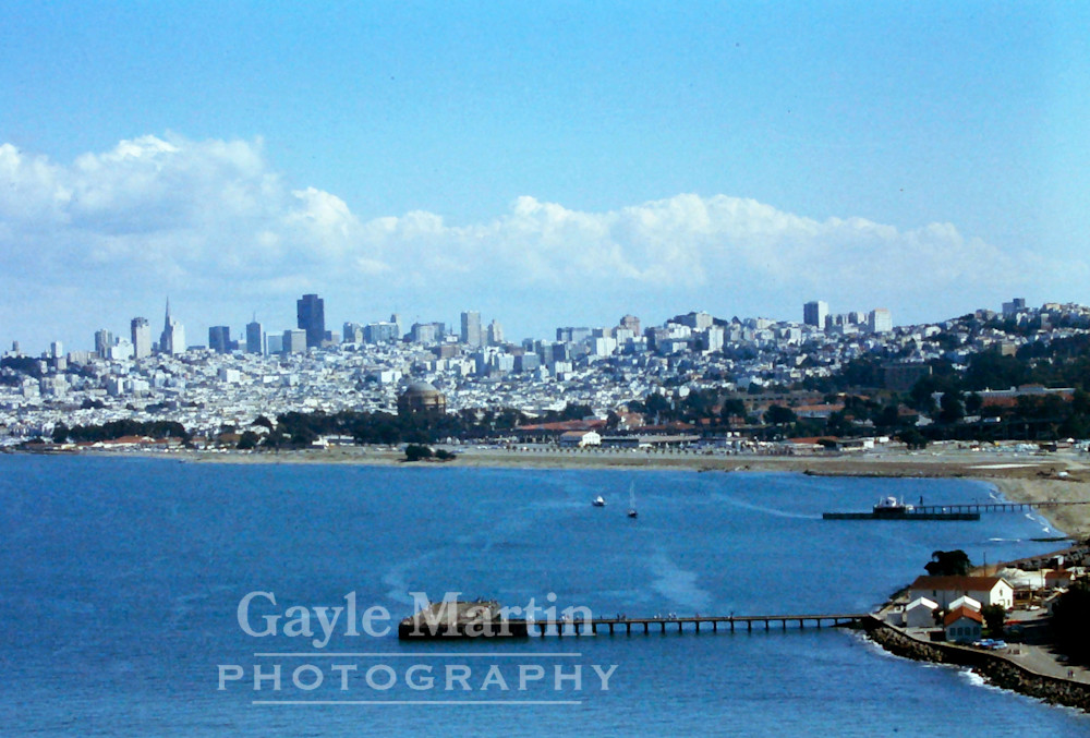 San Francisco Skyline And Pier Photography Art | gaylemartin