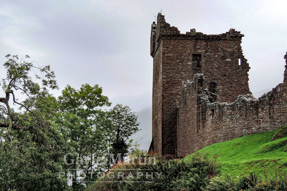 Urquhart Castle Ruins At Loch Ness  Photography Art | gaylemartin