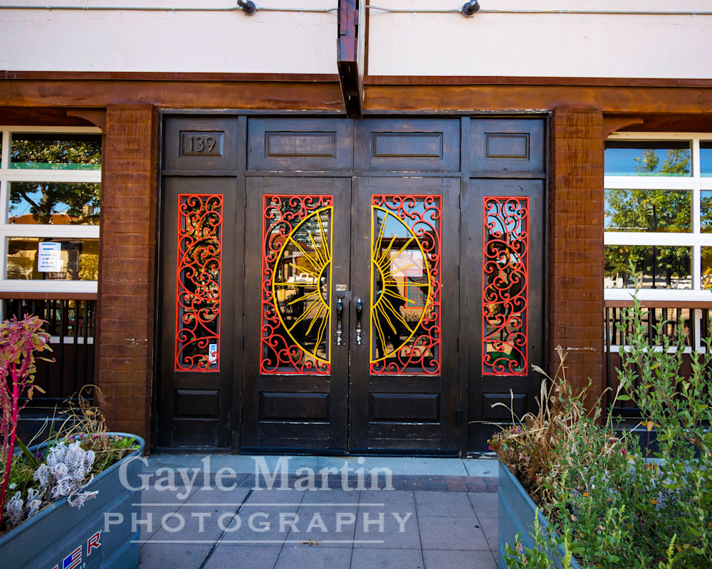 Red Iron Doors Photography Art | gaylemartin