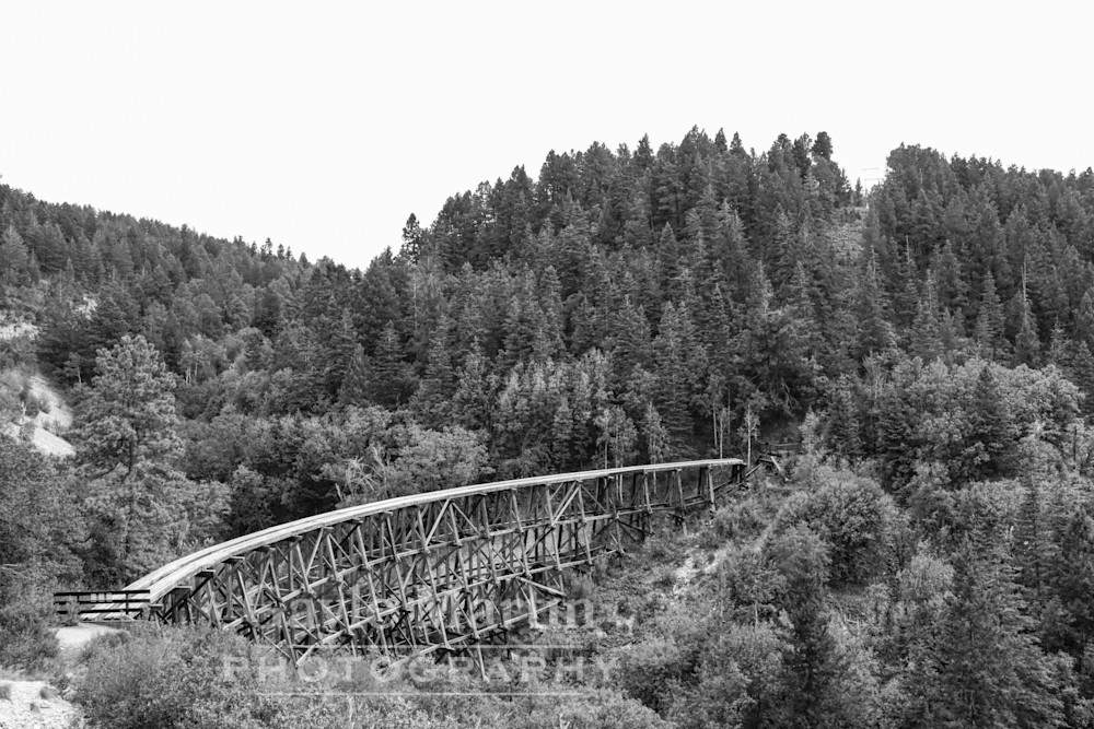 Old Trestle Bridge Cloudcroft New Mexico Photography Art | gaylemartin