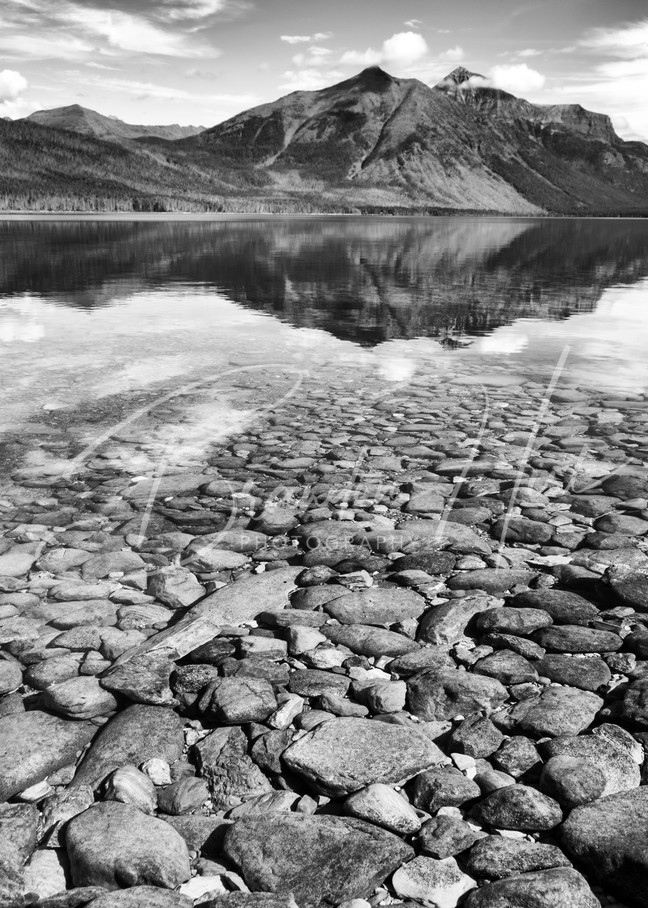 Lake Mc Donald Rocks Art | Brandon Hirt Photo
