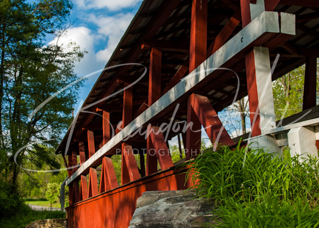 Colvin Covered Bridge Art | Brandon Hirt Photo