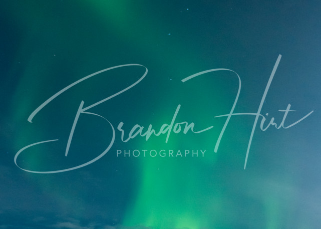 Aurora Borealis over Vestrahorn Iceland
