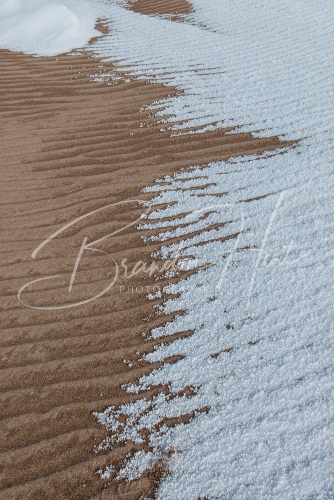 Sand Dunes Snow Art | Brandon Hirt Photo