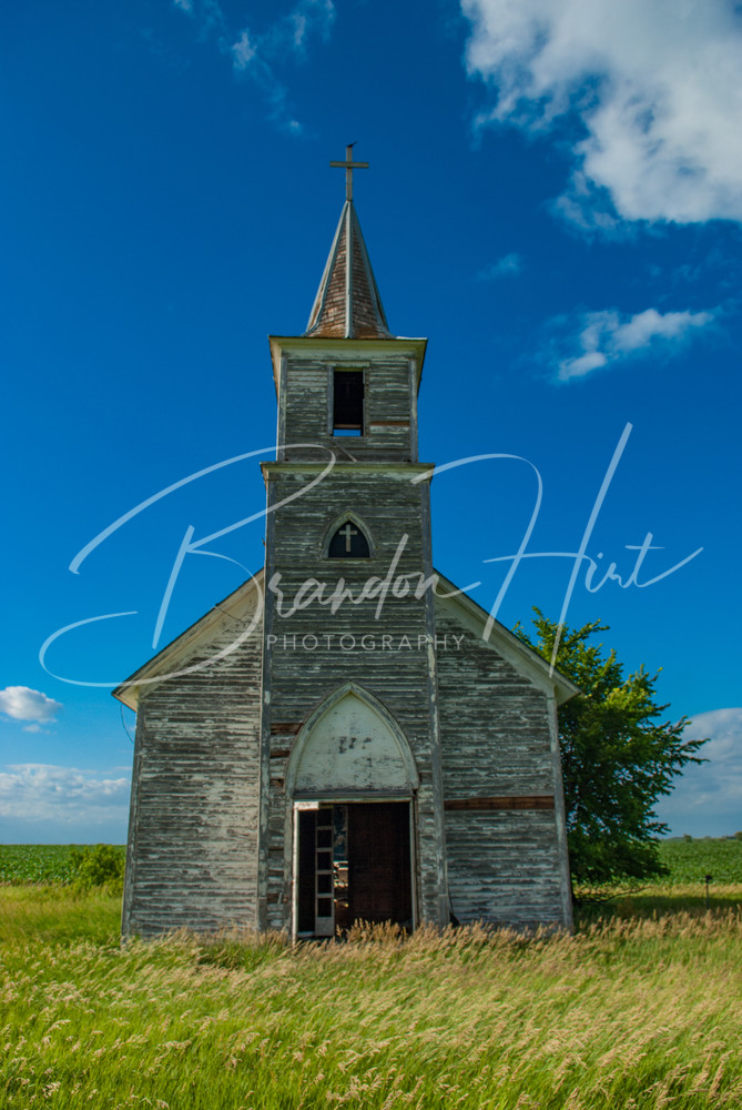 Church On The Plains Photography Art | Brandon Hirt Photo