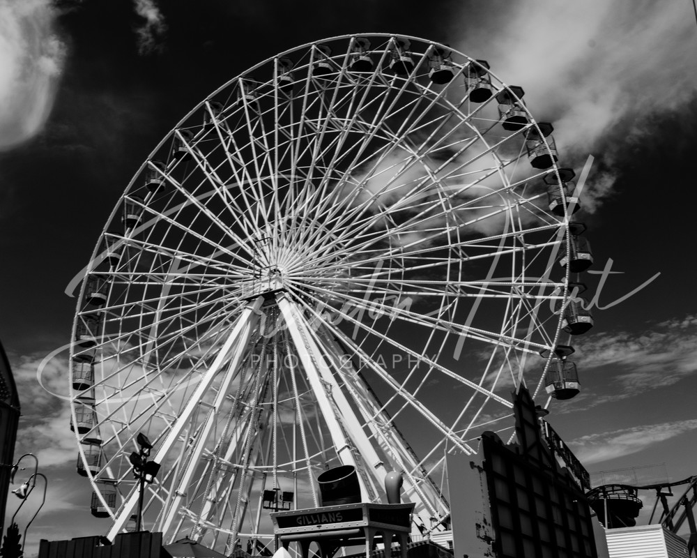 Ocean City Ferris Wheel Art | Brandon Hirt Photo