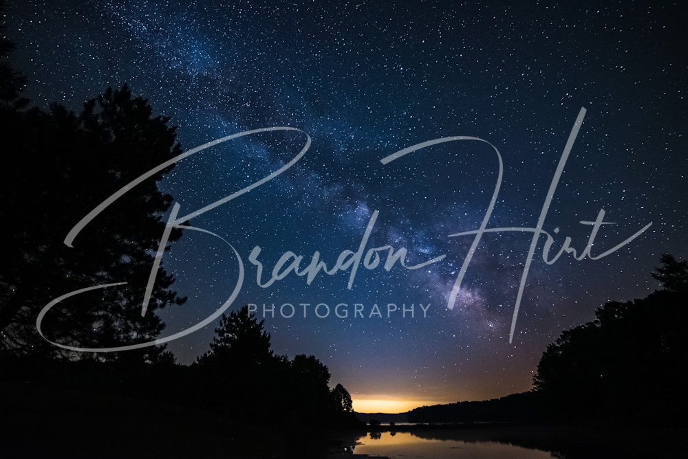 Stars over Lake Glendale