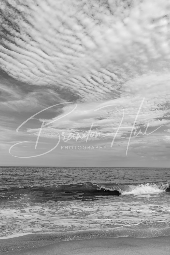 Tower Beach Clouds Art | Brandon Hirt Photo