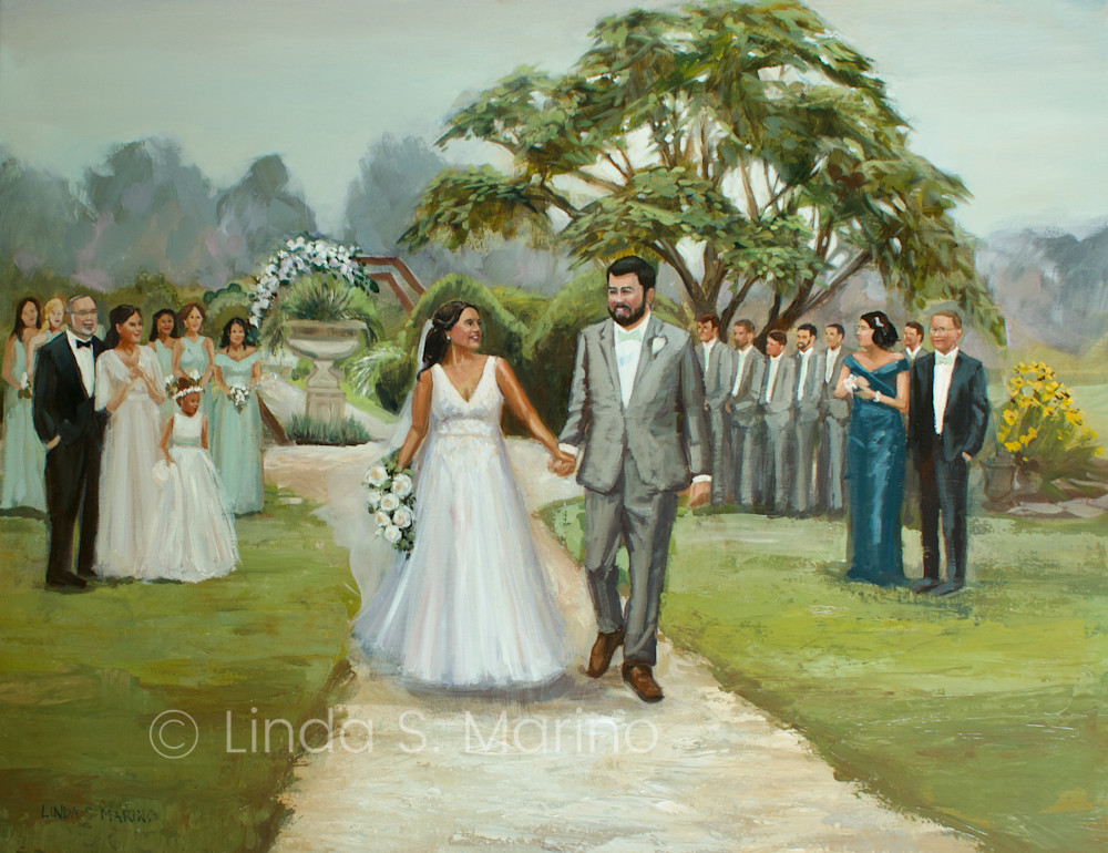 Ciera And Dan S Wedding Ceremony Burr Mansion Fairfield Ct 9 4 2022 Art | Linda S. Marino Art