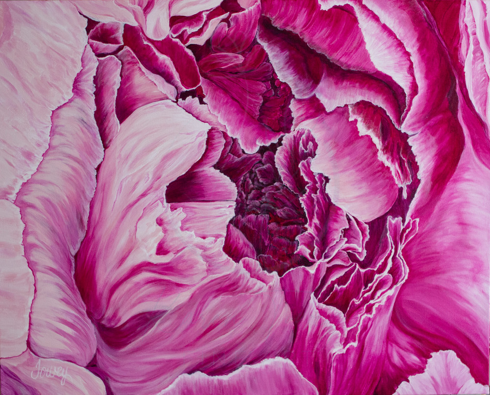 Pink Peony Art | Karen Towey Fine Art