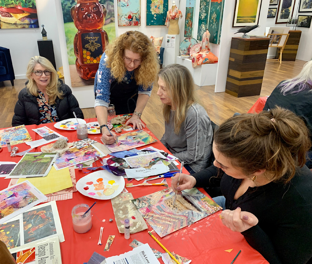 Red Sky Gallery Class Art | Karen Towey Fine Art