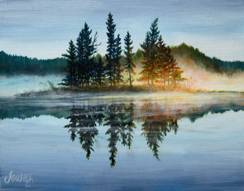 Morning Mist Art | Karen Towey Fine Art