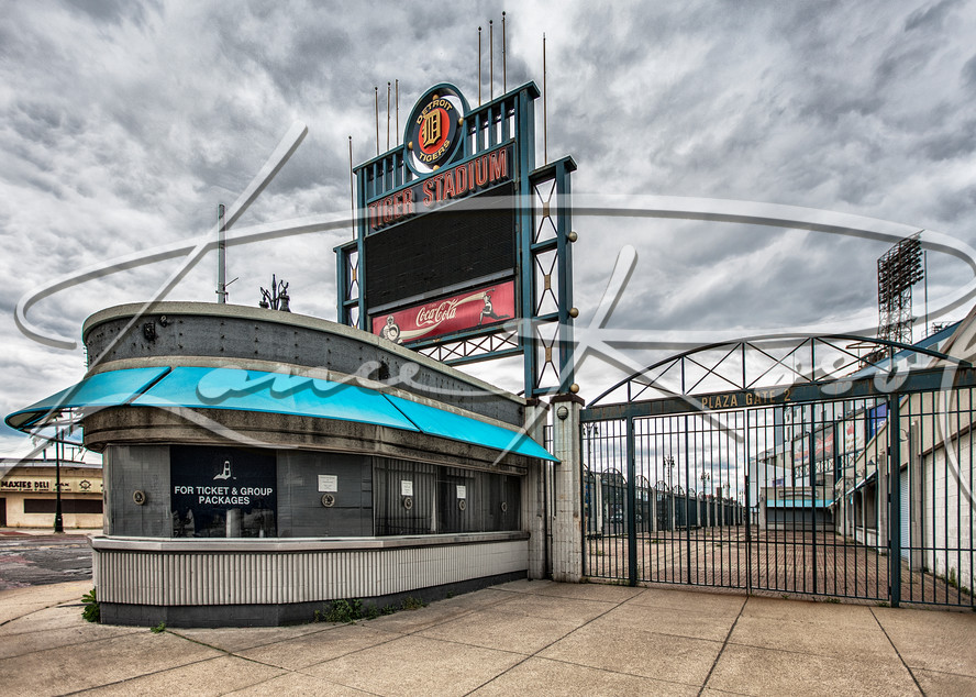 Tiger Stadium Gate Photography Art | Lance Rosol Fine Art Photography