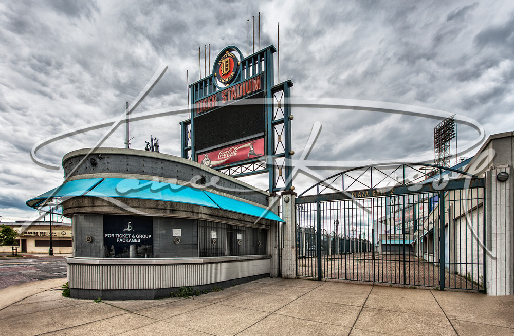 Tiger Stadium Gate Photography Art | Lance Rosol Fine Art Photography