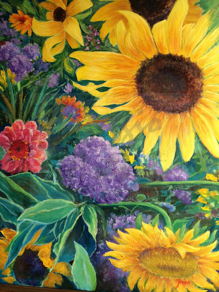 Sunflower's Lush Interlude Art | Arpeggio Arts