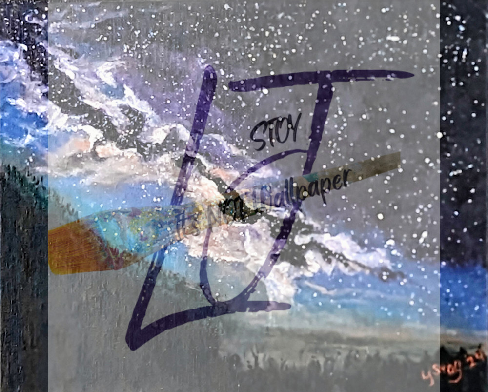 Galaxy I 2024 Art | It's Not Wallpaper LLC / DBA LJStoy on Canvas