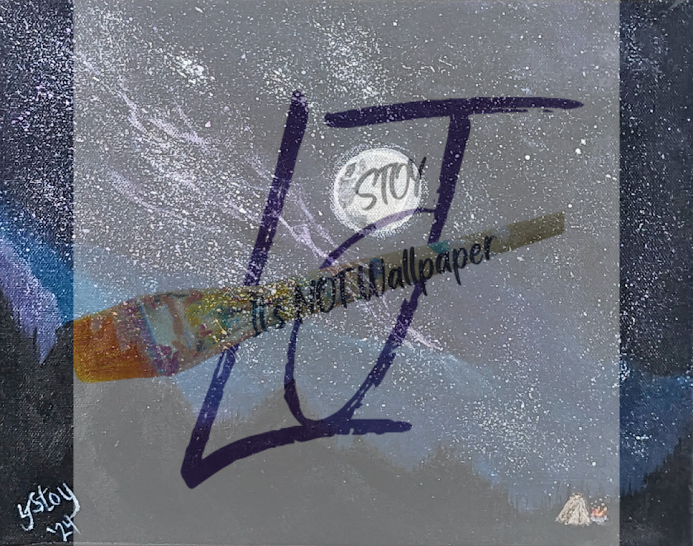 Galaxy Ll   2024 Art | It's Not Wallpaper LLC / DBA LJStoy on Canvas