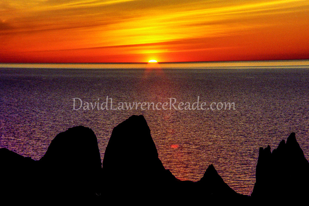 Lake Ontario Sunset Art | David Lawrence Reade