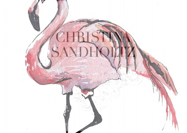 Flamingo Art | Christina Sandholtz Art