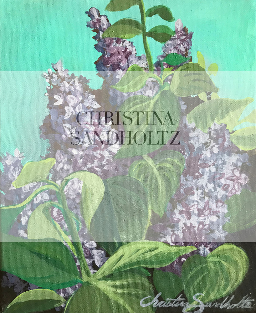 Lilacs Art | Christina Sandholtz Art