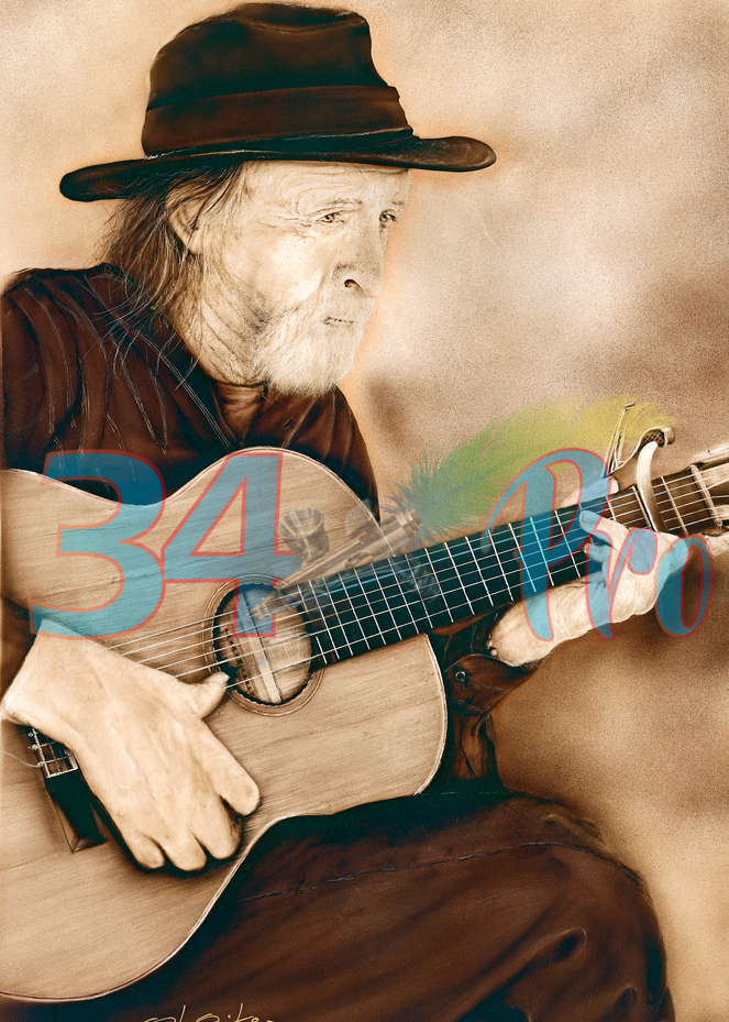 Balboa Guitarist Art | 34 Pro, LLC
