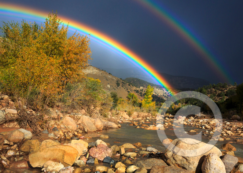 Ceder Canyon Rainbow Art Prints