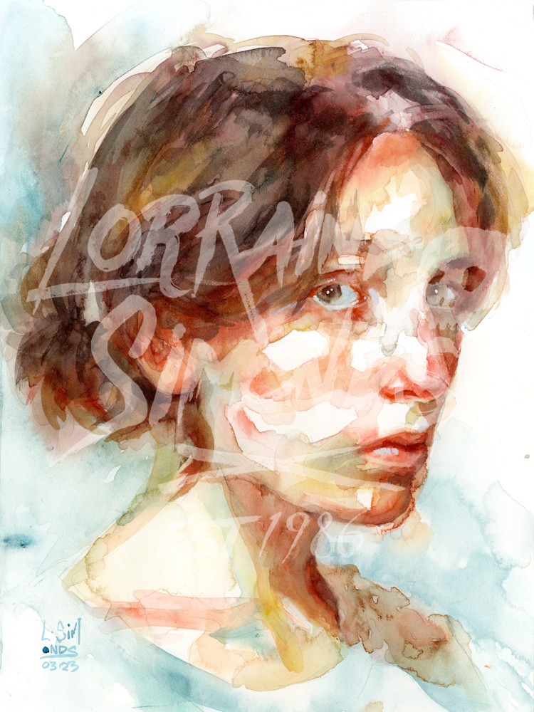 Diana Disappearing, Print Art | Lorraine Simonds Watercolour