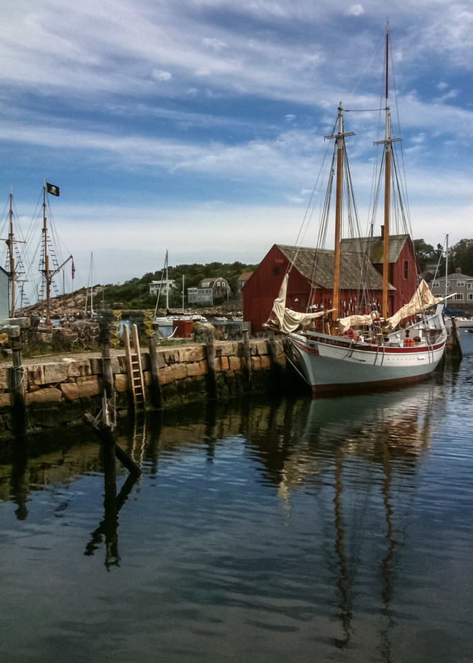 rockport harbor sailboat motif #1 pirate ship