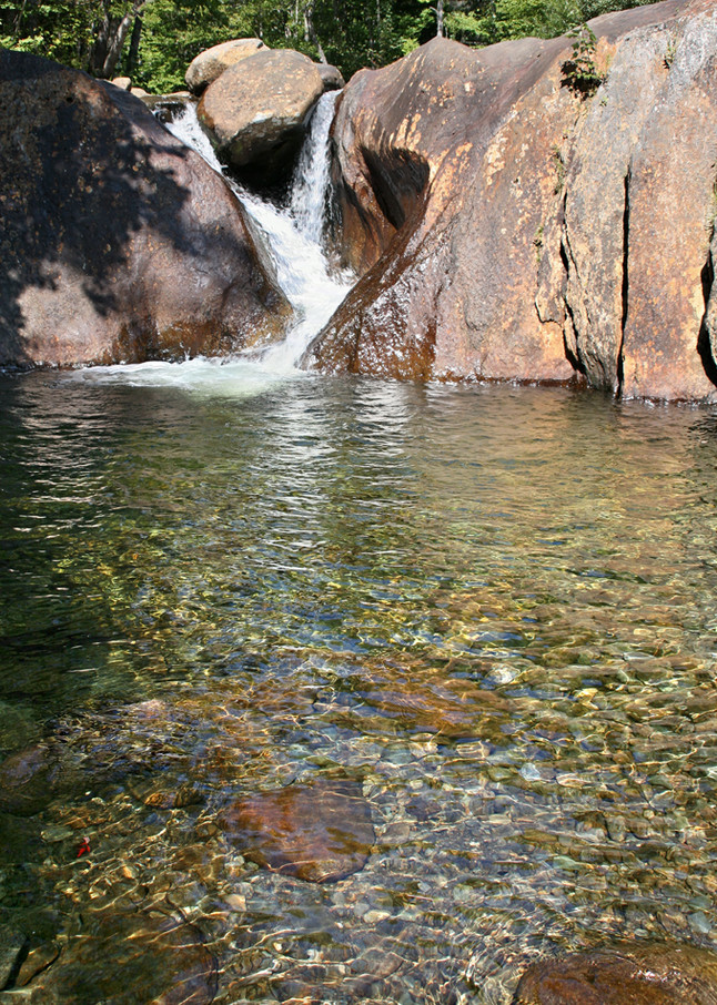 Maine Waterfall, Emerald Pool